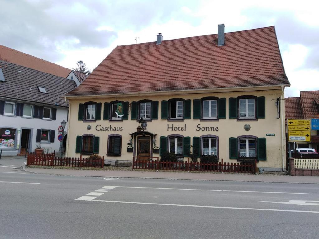 Gasthaus Sonne Schliengen Exteriör bild