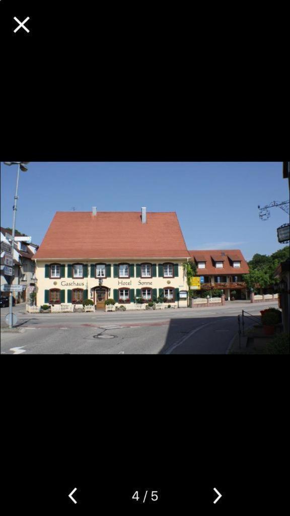 Gasthaus Sonne Schliengen Exteriör bild
